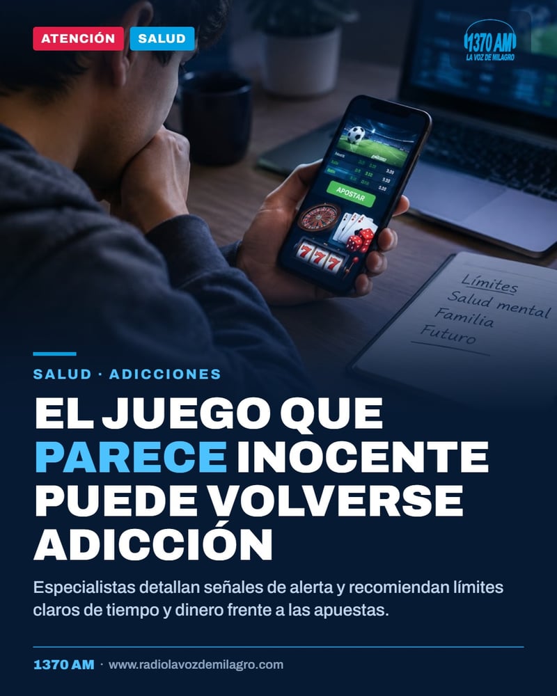 Apuestas y juegos de azar: cuando una actividad recreativa puede convertirse en una adicción
